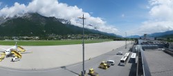 Archiv Foto Webcam Panorama Innsbruck Flughafen 11:00