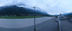 Archiv Foto Webcam Panorama Innsbruck Flughafen 19:00