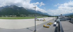Archived image Webcam Airport Innsbruck Panorama 11:00