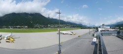 Archiv Foto Webcam Panorama Innsbruck Flughafen 13:00