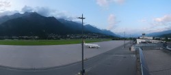 Archiv Foto Webcam Panorama Innsbruck Flughafen 19:00