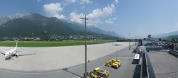 Archiv Foto Webcam Panorama Innsbruck Flughafen 11:00