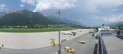 Archiv Foto Webcam Panorama Innsbruck Flughafen 13:00