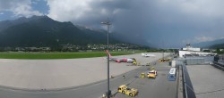 Archiv Foto Webcam Panorama Innsbruck Flughafen 15:00