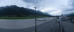 Archiv Foto Webcam Panorama Innsbruck Flughafen 19:00