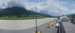 Archiv Foto Webcam Panorama Innsbruck Flughafen 13:00