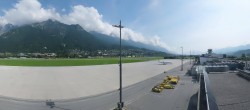 Archiv Foto Webcam Panorama Innsbruck Flughafen 09:00