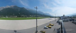 Archiv Foto Webcam Panorama Innsbruck Flughafen 09:00