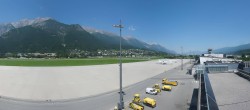 Archiv Foto Webcam Panorama Innsbruck Flughafen 13:00