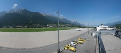 Archiv Foto Webcam Panorama Innsbruck Flughafen 15:00