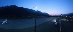 Archiv Foto Webcam Panorama Innsbruck Flughafen 03:00