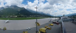 Archiv Foto Webcam Panorama Innsbruck Flughafen 11:00