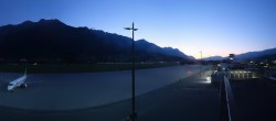 Archiv Foto Webcam Panorama Innsbruck Flughafen 03:00