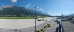 Archiv Foto Webcam Panorama Innsbruck Flughafen 09:00