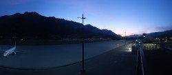 Archiv Foto Webcam Panorama Innsbruck Flughafen 03:00