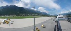 Archiv Foto Webcam Panorama Innsbruck Flughafen 13:00