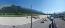 Archiv Foto Webcam Panorama Innsbruck Flughafen 09:00