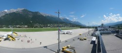 Archiv Foto Webcam Panorama Innsbruck Flughafen 11:00