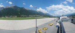 Archiv Foto Webcam Panorama Innsbruck Flughafen 13:00