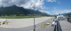 Archiv Foto Webcam Panorama Innsbruck Flughafen 13:00