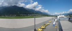 Archiv Foto Webcam Panorama Innsbruck Flughafen 15:00