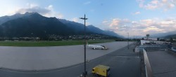 Archived image Webcam Airport Innsbruck Panorama 19:00