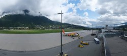 Archiv Foto Webcam Panorama Innsbruck Flughafen 09:00