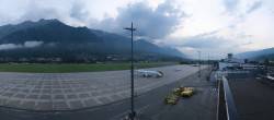 Archiv Foto Webcam Panorama Innsbruck Flughafen 05:00
