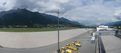 Archiv Foto Webcam Panorama Innsbruck Flughafen 15:00