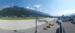 Archiv Foto Webcam Panorama Innsbruck Flughafen 09:00