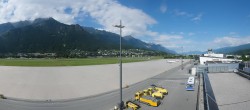 Archiv Foto Webcam Panorama Innsbruck Flughafen 15:00