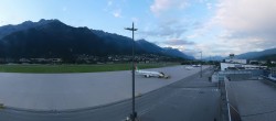 Archiv Foto Webcam Panorama Innsbruck Flughafen 19:00
