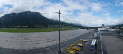 Archiv Foto Webcam Panorama Innsbruck Flughafen 15:00