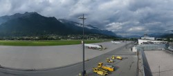 Archiv Foto Webcam Panorama Innsbruck Flughafen 17:00
