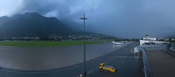 Archiv Foto Webcam Panorama Innsbruck Flughafen 19:00