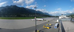 Archiv Foto Webcam Panorama Innsbruck Flughafen 17:00