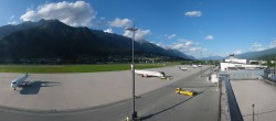 Archiv Foto Webcam Panorama Innsbruck Flughafen 17:00