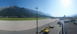 Archiv Foto Webcam Panorama Innsbruck Flughafen 07:00