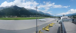 Archiv Foto Webcam Panorama Innsbruck Flughafen 13:00