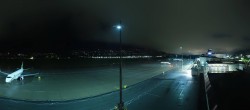 Archiv Foto Webcam Panorama Innsbruck Flughafen 03:00