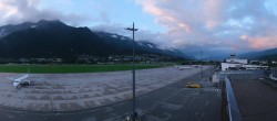 Archiv Foto Webcam Panorama Innsbruck Flughafen 19:00