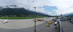 Archiv Foto Webcam Panorama Innsbruck Flughafen 09:00