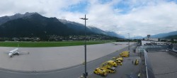 Archiv Foto Webcam Panorama Innsbruck Flughafen 15:00