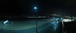 Archiv Foto Webcam Panorama Innsbruck Flughafen 23:00