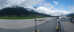 Archiv Foto Webcam Panorama Innsbruck Flughafen 15:00