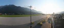Archiv Foto Webcam Panorama Innsbruck Flughafen 06:00