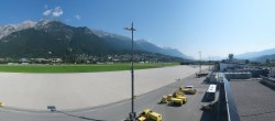 Archiv Foto Webcam Panorama Innsbruck Flughafen 09:00