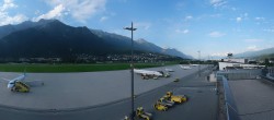 Archiv Foto Webcam Panorama Innsbruck Flughafen 17:00