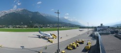 Archiv Foto Webcam Panorama Innsbruck Flughafen 09:00