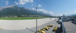 Archiv Foto Webcam Panorama Innsbruck Flughafen 11:00